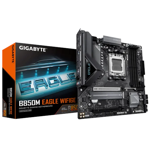 GIGABYTE B850M EAGLE WIFI6E DDR5 HDMI-DP PCIe 5.0 AM5 mATX 