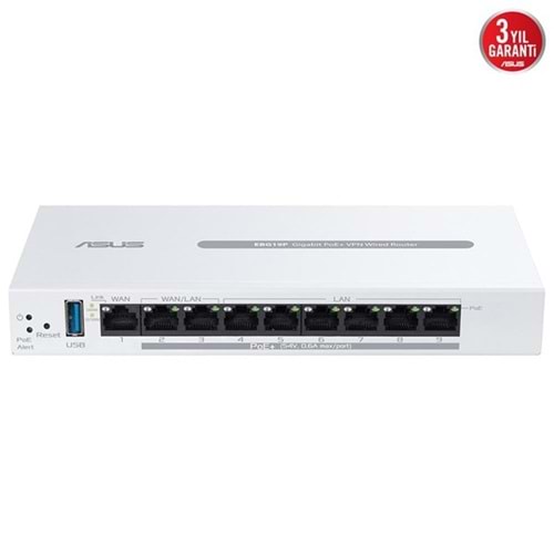 ASUS 8port EXPERTWIFI EBG19P Gigabit VPN Router