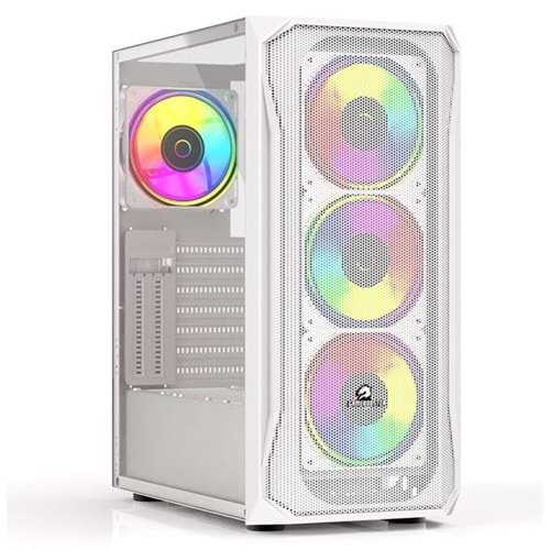 GAMEBOOSTER GB-T005MW Gaming Mid-Tower PC Kasası Beyaz