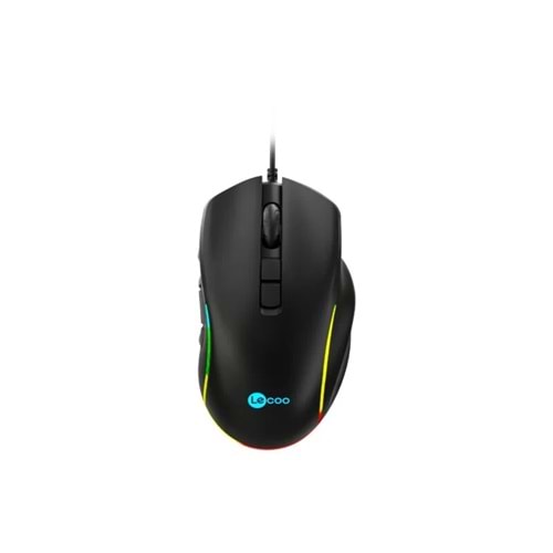 LECOO MS140 USB RGB Led Aydınlatmalı 6400dpi Gaming Optic Siyah Mouse