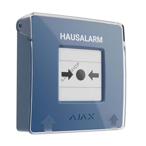 AJAX Manual Call Point Kablosuz Kırbas Buton Mavi