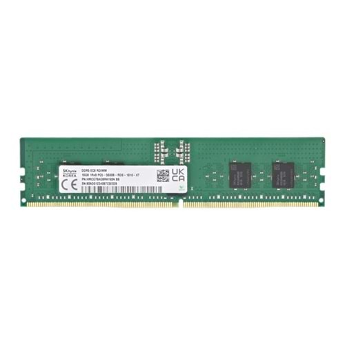 DELL 16GB DDR5 ECC RDIMM 5600MHz 2Rx8 SUNUCU RAM HMCG78AGBRA190N