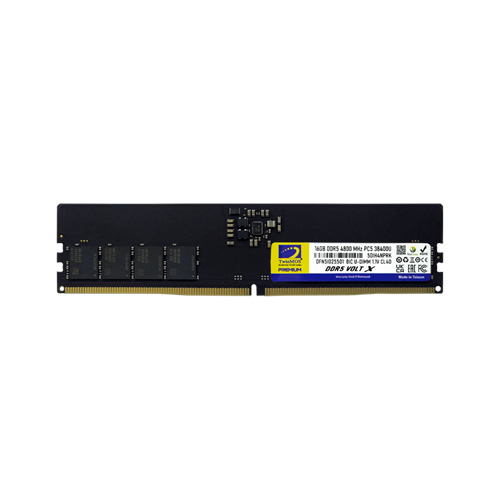 TWINMOS 16GB DDR5 4800MHZ CL40 PC RAM VALUE TMD516GB4800U40