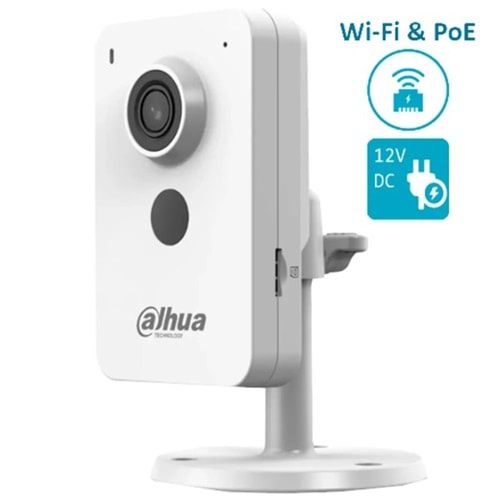 DAHUA 4MP Küp 2.8mm Wifi Kablosuz IP Kamera C4K-P
