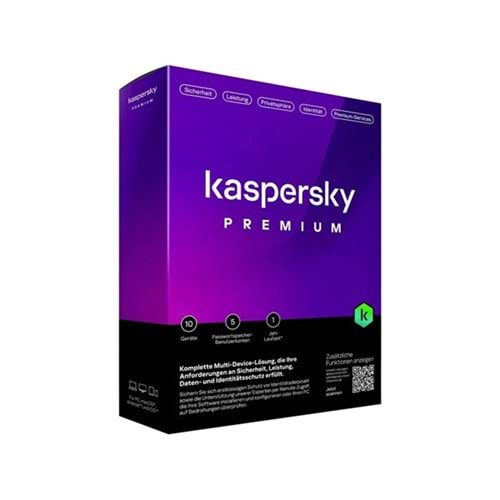 KASPERSKY Premium Trk 2yıl 1 kullanıcı Antivirüs Programı (Total Security)