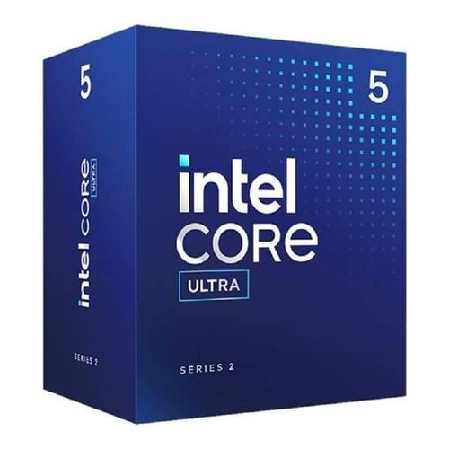 INTEL ULTRA 5 225F 22MB 10çekirdekli VGA YOK 1851p 65w Kutulu+Fanlı
