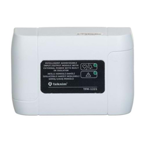 TEKNiM TFM-1221 Akıllı Adresli Kuru Kontak Giriş/Çıkış Modülü İzolatörlü