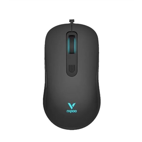 RAPOO V16RGB Kablolu 200-12800 RGB Ledli Siyah Mouse 11928