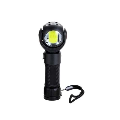 S-LINK 3W SL-F860 El Feneri Manyetik Tutuculu