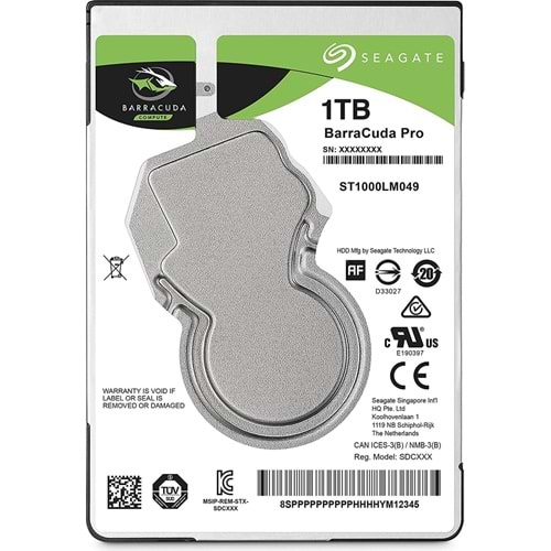 SEAGATE 1TB 2.5