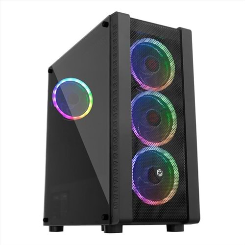 FRISBY 650W 80+ FC-9320G Gaming Mid-Tower ATX PC Kasası