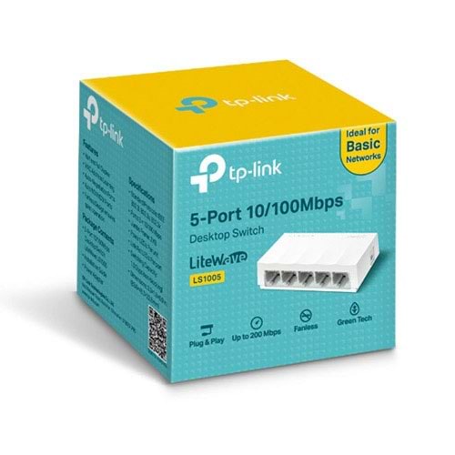 TP-LINK 5port 10/100 Yönetilemez Switch LS1005