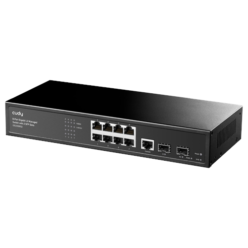 CUDY 8port Gigabit Yönetilebilir Switch GS2008S2