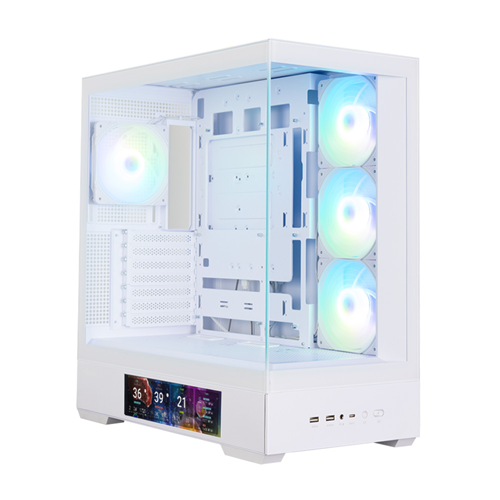 ZALMAN P40 DS WHITE Gaming Mit-Tower PC Kasası Beyaz