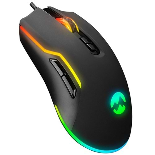 Everest SM-G14 DUSK Usb Siyah 1600-7200 dpi RGB Ledli Gaming Oyuncu Mouse