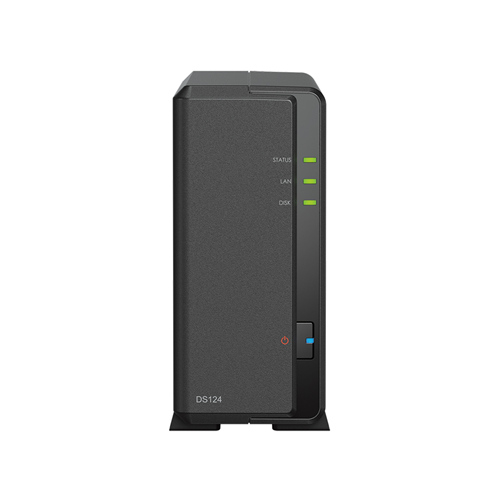 SYNOLOGY 1diskli Realtek QC-1GB RAM-Gigabit Nas Server DS124
