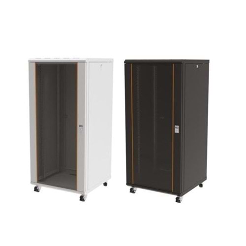 AGER 12U 600x600mm Duvar Tip Siyah Kabinet Agena AG-AN12U6060S1-CBAA