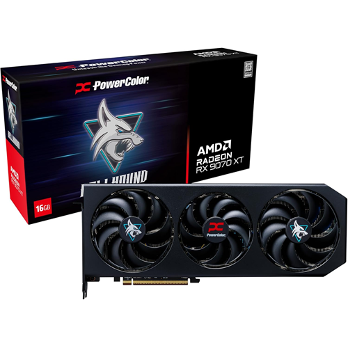 POWERCOLOR 16GB RX9070XT Reaper GDDR6 256bit HDMI DP PCIe 5.0 
