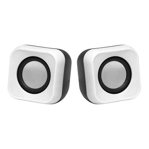Frisby FS-2126U-W 2.0 USB beyaz hoparlör sistemi