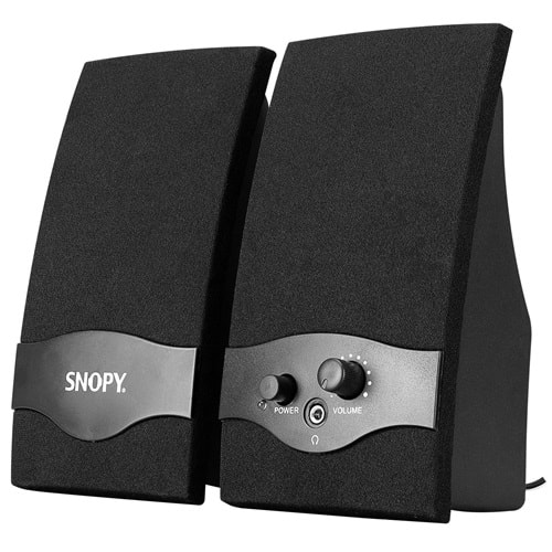 Snopy SN-84 2WRMS USB2.0+3,5mm siyah speaker