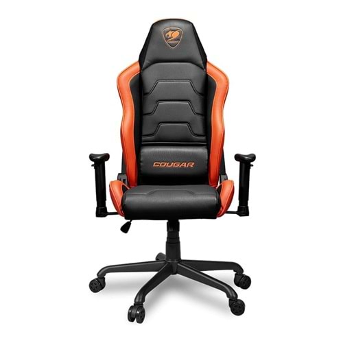 Cougar CGR-AIR ARMOR siyah-turuncu oyuncu koltuk