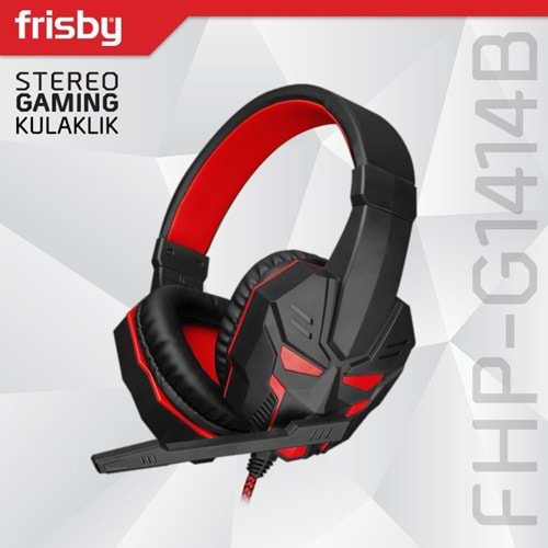 Frisby FHP-G1414B USB+3.5mm jak oyuncu kulaklık kulaklık