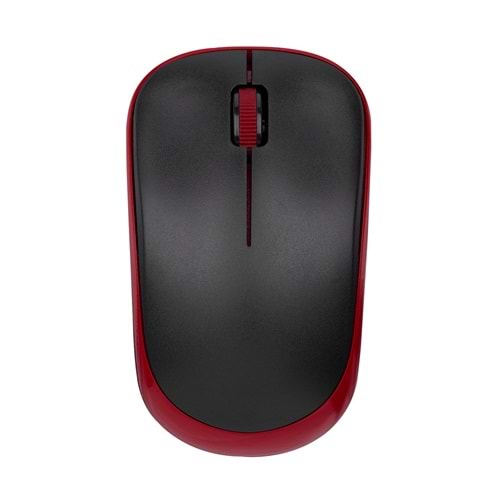 Everest SM-833 Siyah-bordo kablosuz mouse