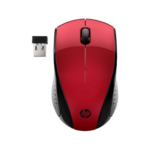 Hp 220 7KX10AA Kırmızı Kablosuz Optik Mouse