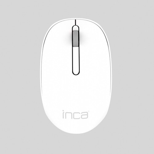 Inca IWM-241RB Candy Design 3D kabosuz beyaz mouse