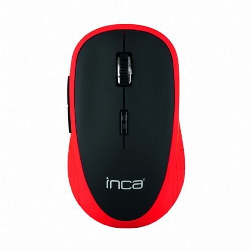 Inca IWM-391T Kablosuz rubber mouse,siyah-kır,1600 dpi