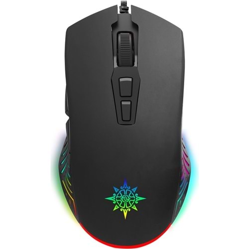 Inca IMG-GT17 USB Makrolu RGB oyuncu mouse,siyah