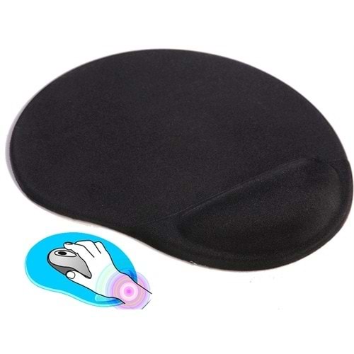 Frisby FMP-050M-B Bileklikli jel siyah mouse pad