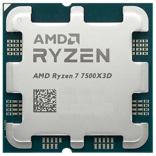 AMD RYZEN 5 7500X3D 102MB 12çekirdekli O/B UHD AM5 65w Kutusuz+Fansız