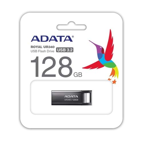 ADATA 128GB Royal UR340 AROY-UR340-128GBK Metal USB 3.2 Bellek 