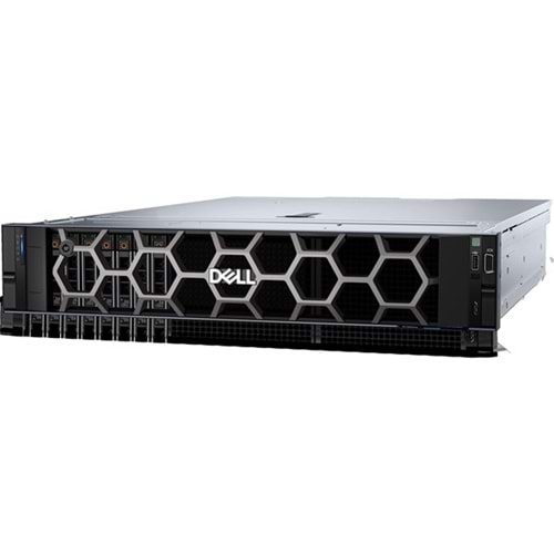 DELL Silver 4410Y R760XS PER760XS1SPL 16GB DDR5 RDIMM-480GB+4X3.84TB SSD-2x700w 2U Rack Sunucu (51853)