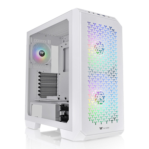 THERMALTAKE VIEW 300MX CA-1P6-00M6WN-00 2-20CM ARGB Fanlı Gaming Mid-Tower PC Kasası Beyaz