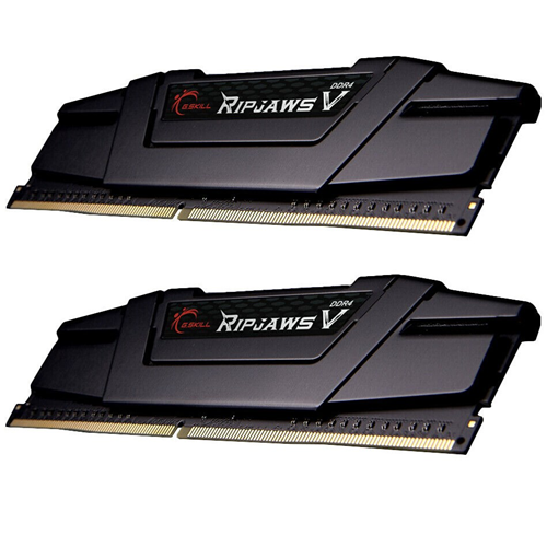 GSKILL 32GB (2X 16GB) DDR4 3200MHZ CL16 DUAL KIT PC RAM RIPJAWS V F4-3200C16D-32GVK