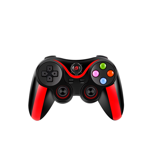 GAMEBOOSTER GB-J86 Bluetooth & 2.4GHz Kablosuz Çift Titreşim Motorlu, Android, PC, PS3, TV Box Uyumlu Siyah Gamepad