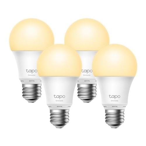 TP Tapo L510E(4-pack)Akıllı kablosuz Led ampul (3yıl üretici garantili)