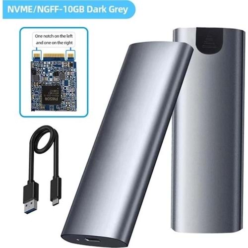 Daytona SHL-R320 SSD Kutu M.2 Nvme Tip-C 3.1Gen2