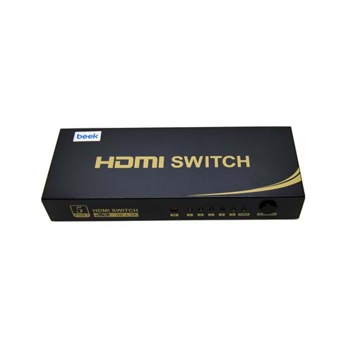 Beek BS-VSW-HD51UH 5 in-1out HDMI kumandalı switch