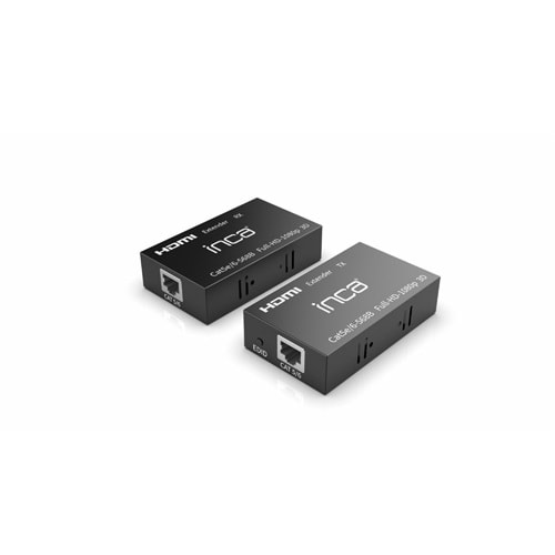 Inca IEX-60 Cat 5E/6 60m FHD 1080P 3D HDMI Extende r