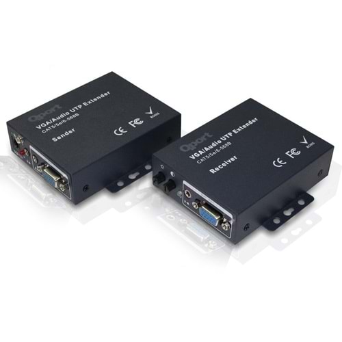 Qport Q-VEX200 VGA 200m CAT 5-6 uzatma cihazı