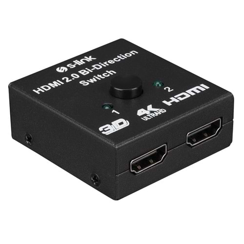 S-Link SL-LU613 2'Lİ HDMI 2 Yönlü çoklayıcı switch