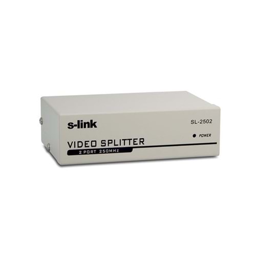 S-link SL-2502 2'li VGA 250Mhz Monitör Çoklayıcı