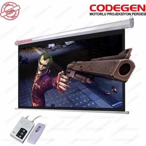 Codegen(EX-18)180X180 Motorlu kumandalı perde