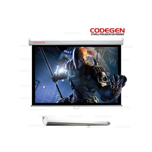 Codegen (FAX-30) 300x225 Storlu projeksiyon perde