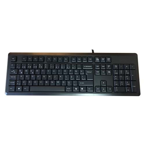 A4 Tech KR-92 USB Q siyah klavye