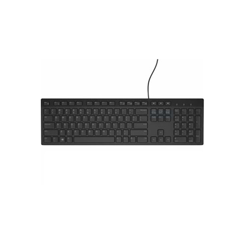 Dell KB216 Multimedia Kablolu Usb F Klavye Türkçe Siyah 580-ADGO