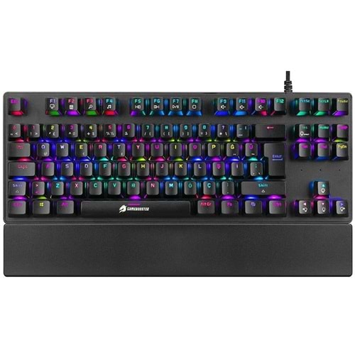 GameBooster GM10B Tactic Q Usb Rgb 88 Tuş+Bileklik Mekanik Oyun
